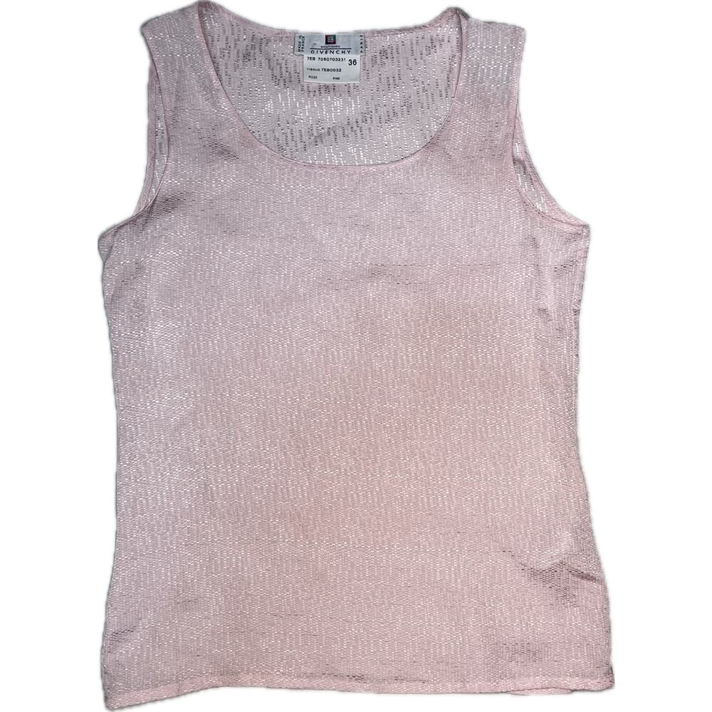 Givenchy Camisole, Vintage New/Never Worn, 100% Silk, Rose Pink, Size 4 US/36 FR